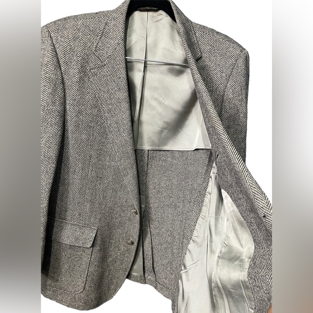 IMPERIAL BY HAGGAR 100% pure WOOL,Blazer men’s Size 42 - Picture 6 of 16